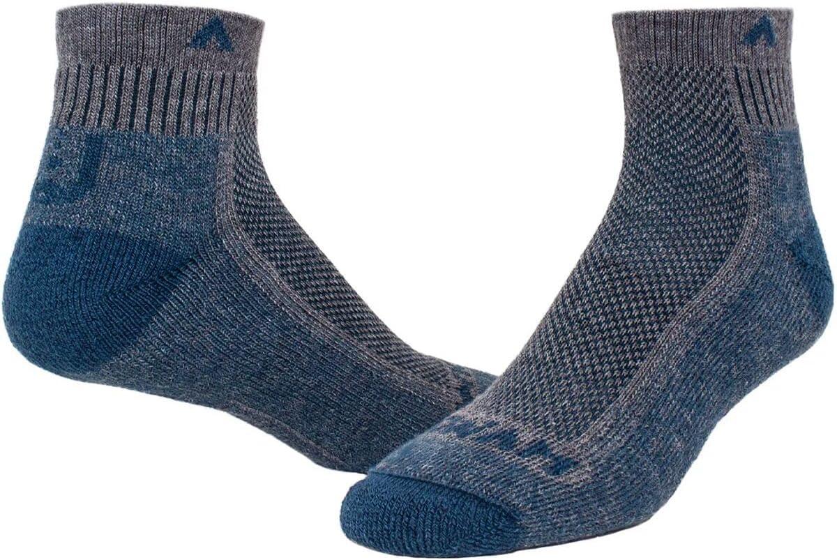 image:imageWigwam Unisex Coollite Hiker QuarterMajolica Blue