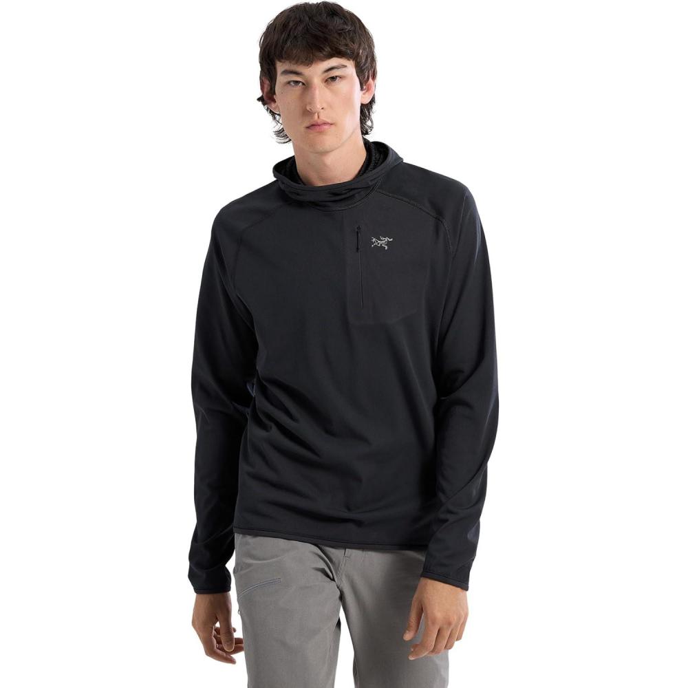 image:imageArcteryx Delta Pullover Hoody Mens Warm Breathable Performance Fleece PulloverBlack