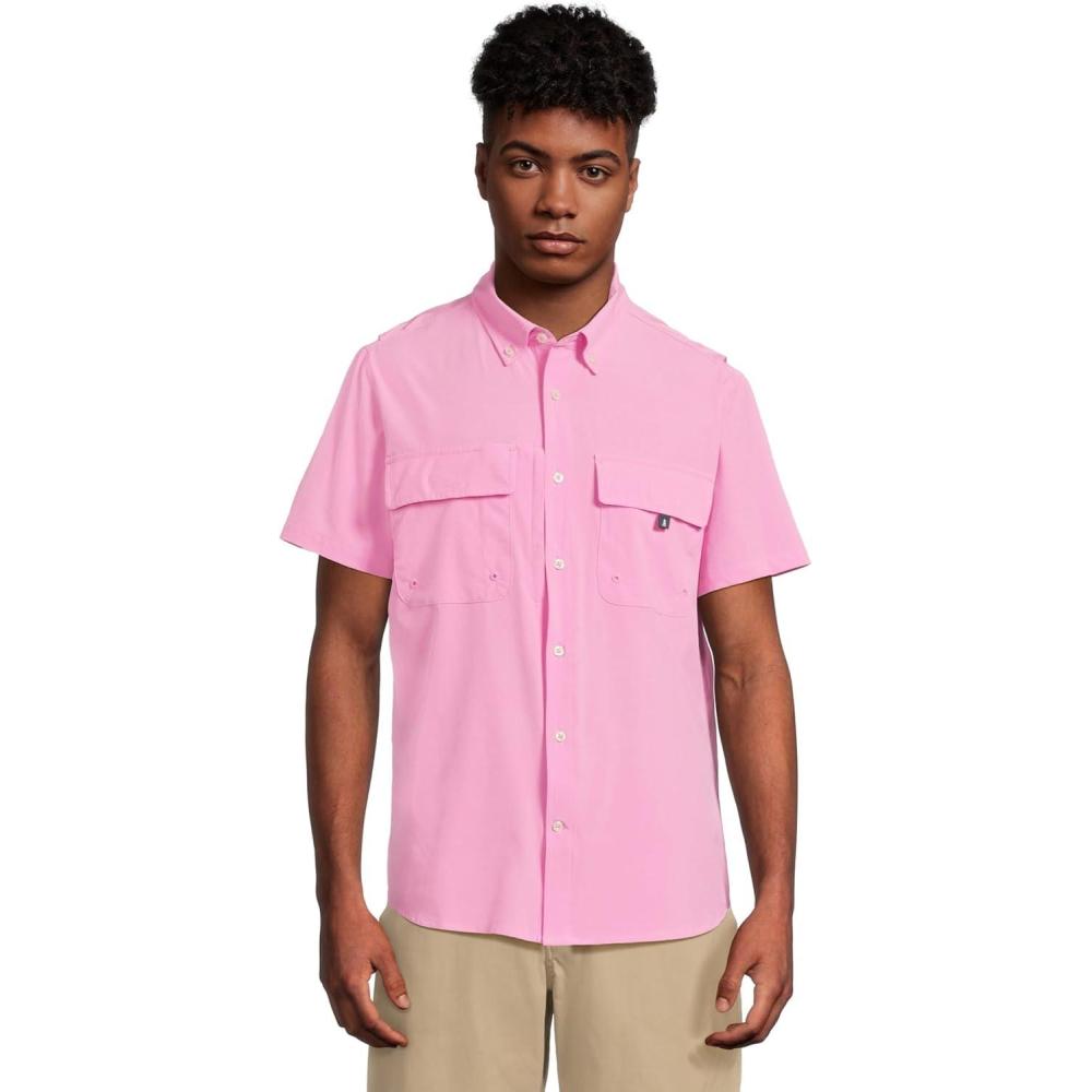image:imageChubbies Mens The Pink N Proud UPF ShirtMedium Pink