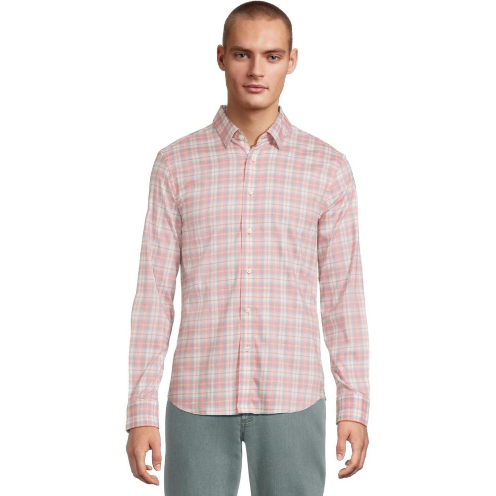 image:imageFaherty Mens The Movement ShirtRose Valley Plaid