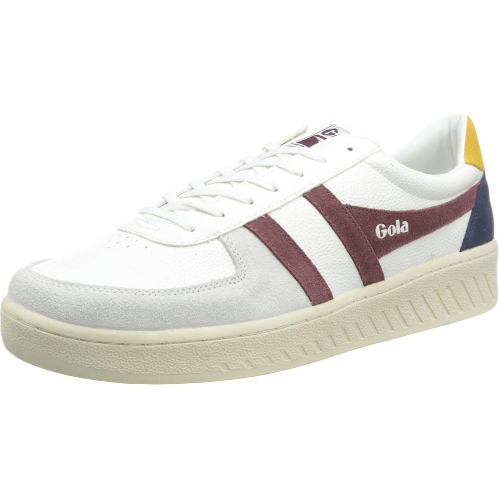 image:imageGola Mens Comet Fashion SneakerWhite Burgundy Sun