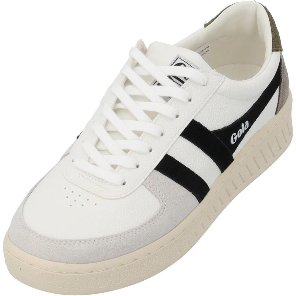 image:imageGola Mens Comet Fashion SneakerWhiteBlackKhaki