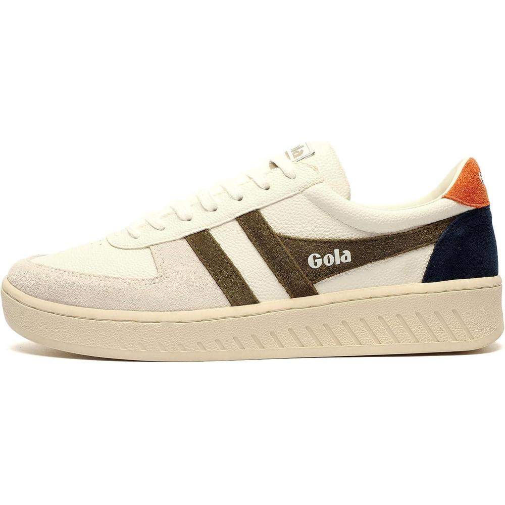 image:imageGola Mens Comet Fashion SneakerWhiteKhakiMoody Orange