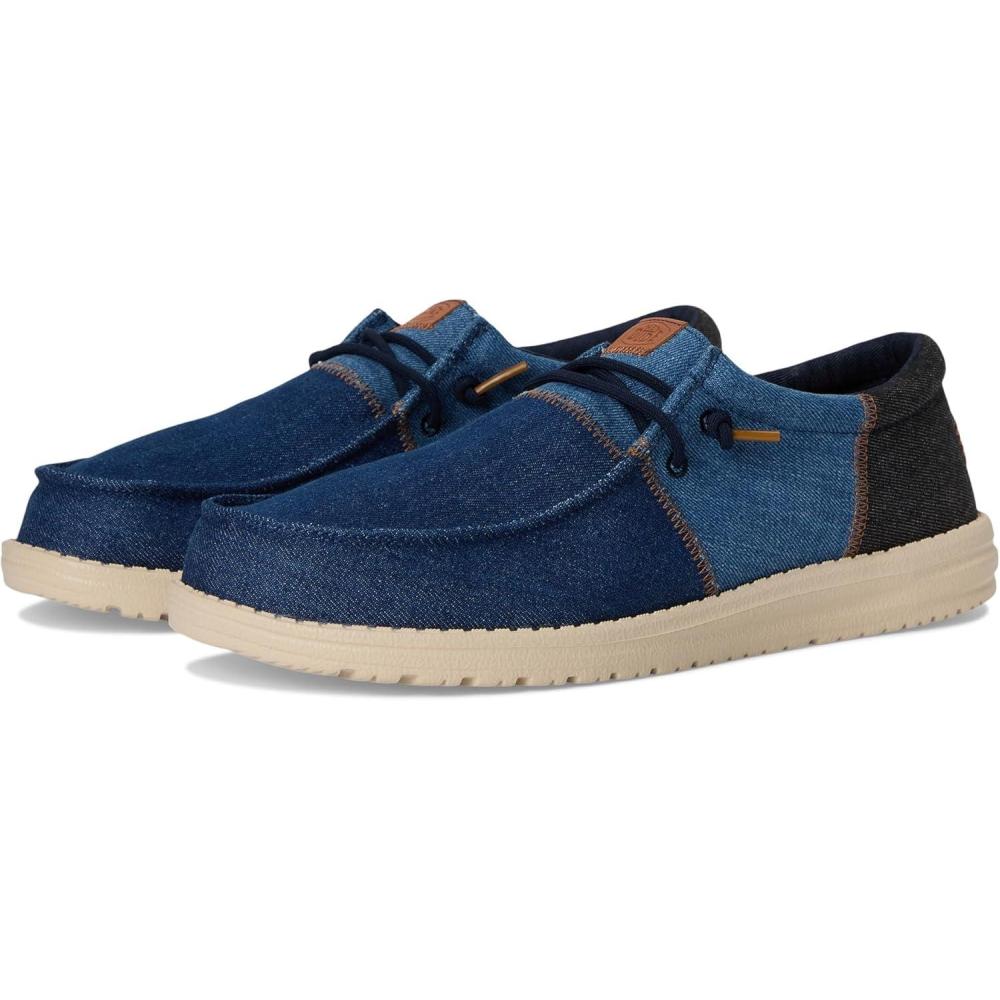 image:imageHEYDUDE Mens Wally Tri Mix CraftNavy BlazerMulti