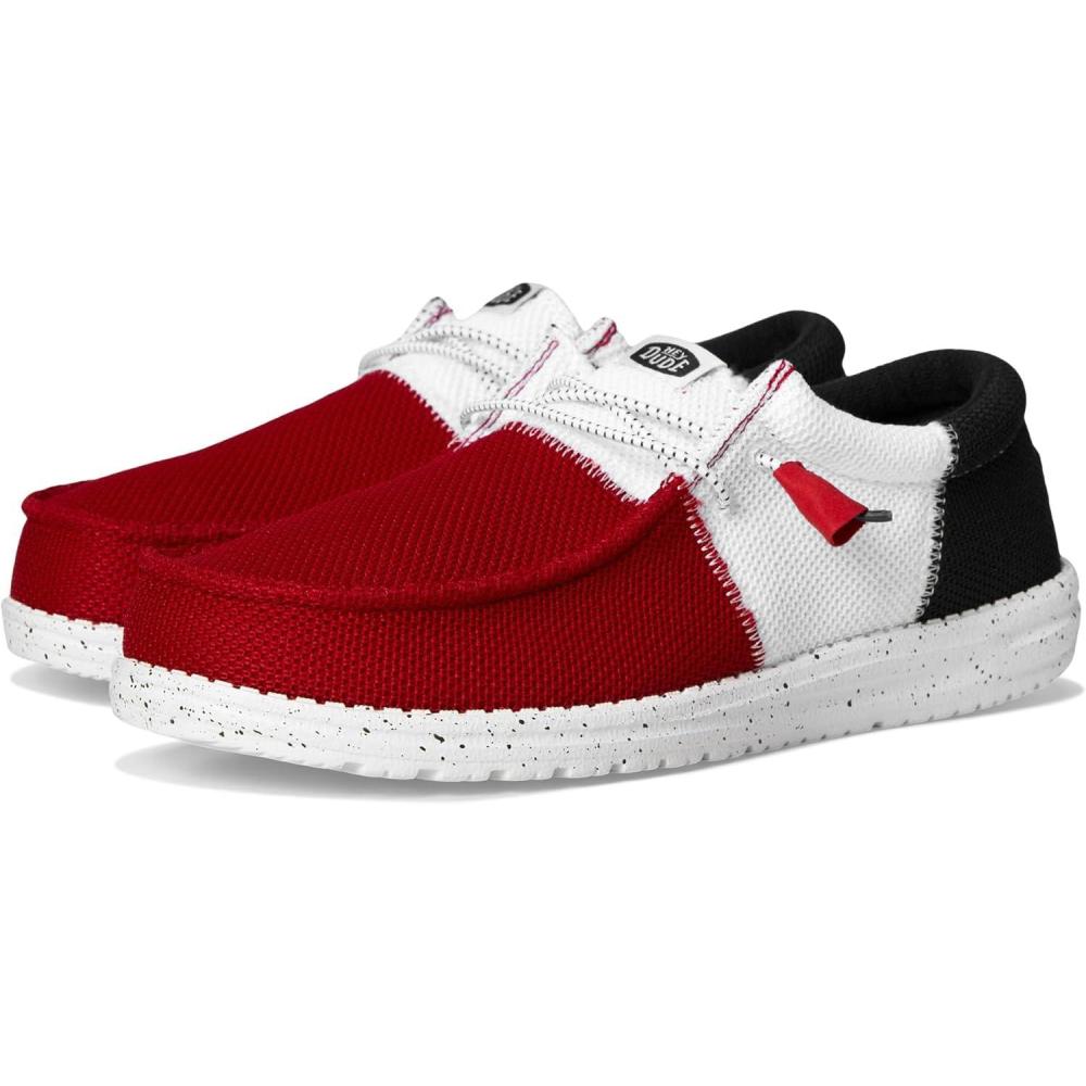 image:imageHEYDUDE UnisexAdult Wally Tri Varsity MeshRedNavy