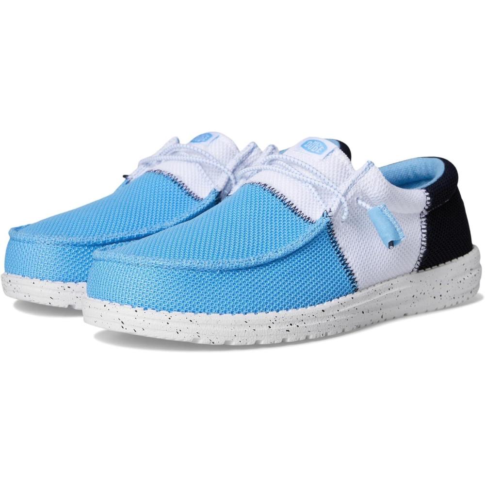 image:imageHEYDUDE UnisexAdult Wally Tri Varsity MeshSky BlueWhite