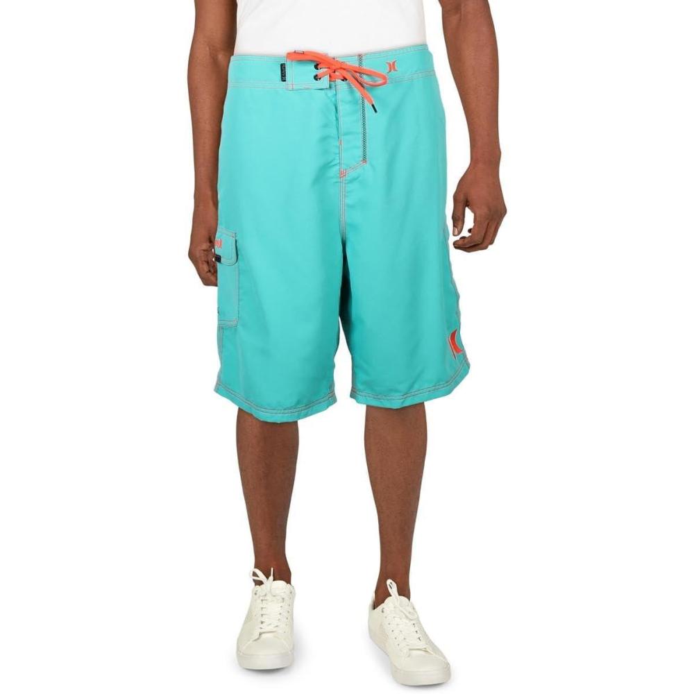 image:imageHurley Mens One and Only 22Inch BoardshortBright AquaHeather Red