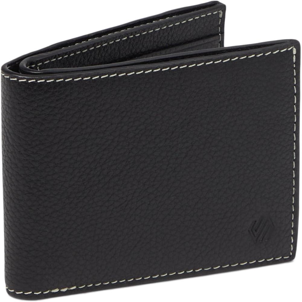 image:imageJohnston amp Murphy Mens Kingston Billfold Wallet Black Pebbled One SizeBlack Pebbled