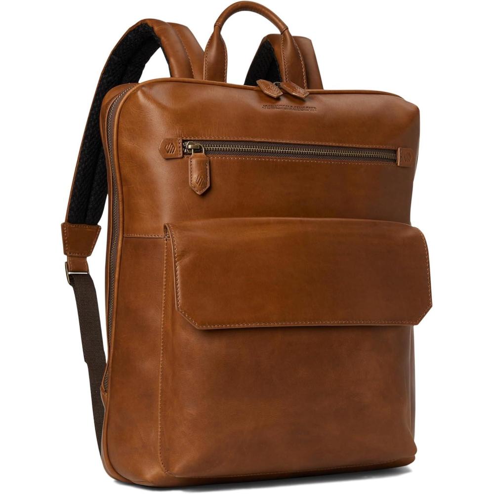 image:imageJohnston amp Murphy Rhodes Commuter Backpack Tan Full GrainTan Full Grain