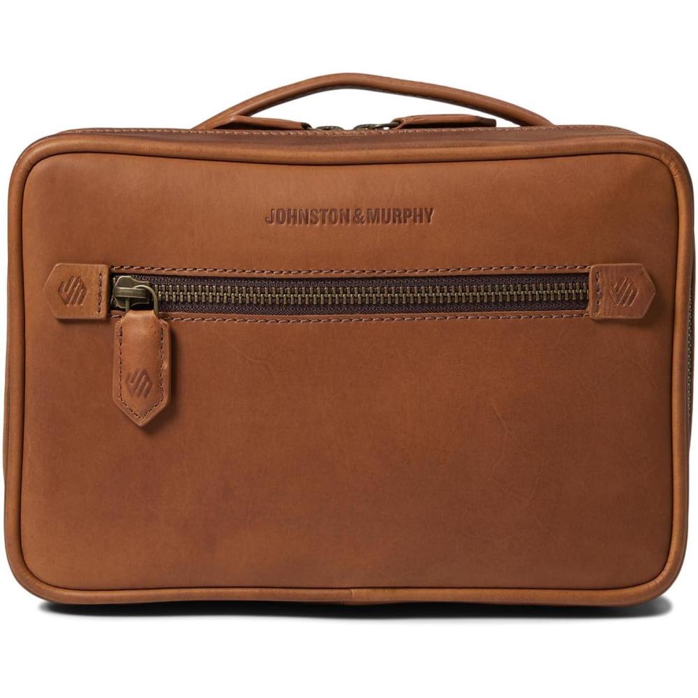 image:imageJohnston amp Murphy Rhodes Travel KitTan Full Grain