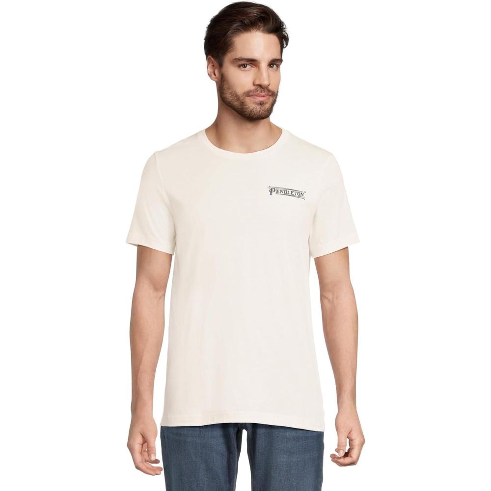 image:imagePendleton Mens Sunset Pass Graphic Tee Vintage WhiteBlue