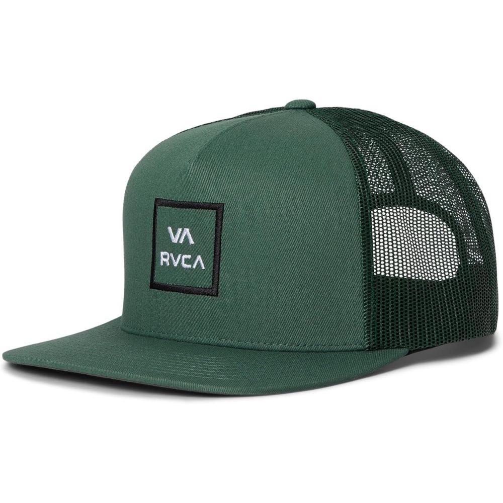 image:imageRVCA Mens Va All The Way TruckerBalsam Green