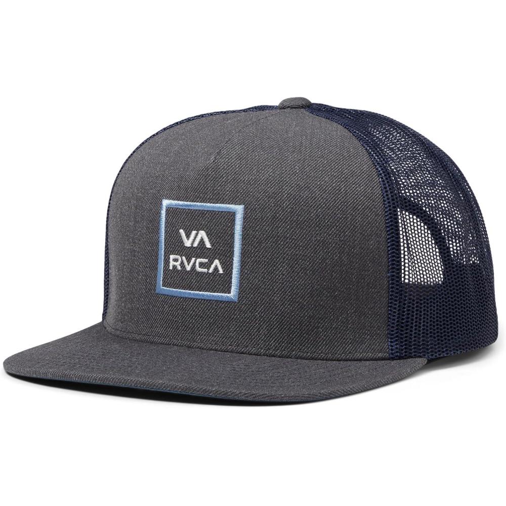 image:imageRVCA Mens Va All The Way TruckerHeather Charcoal