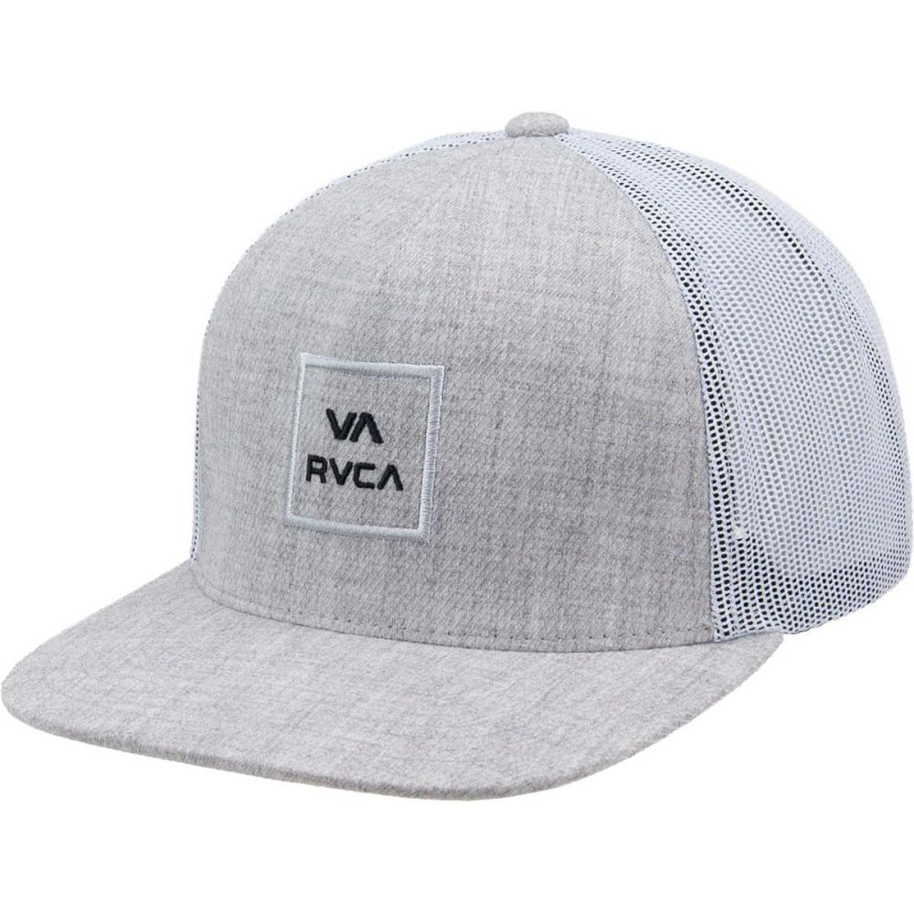 image:imageRVCA Mens Va All The Way TruckerHeather GreyBlack