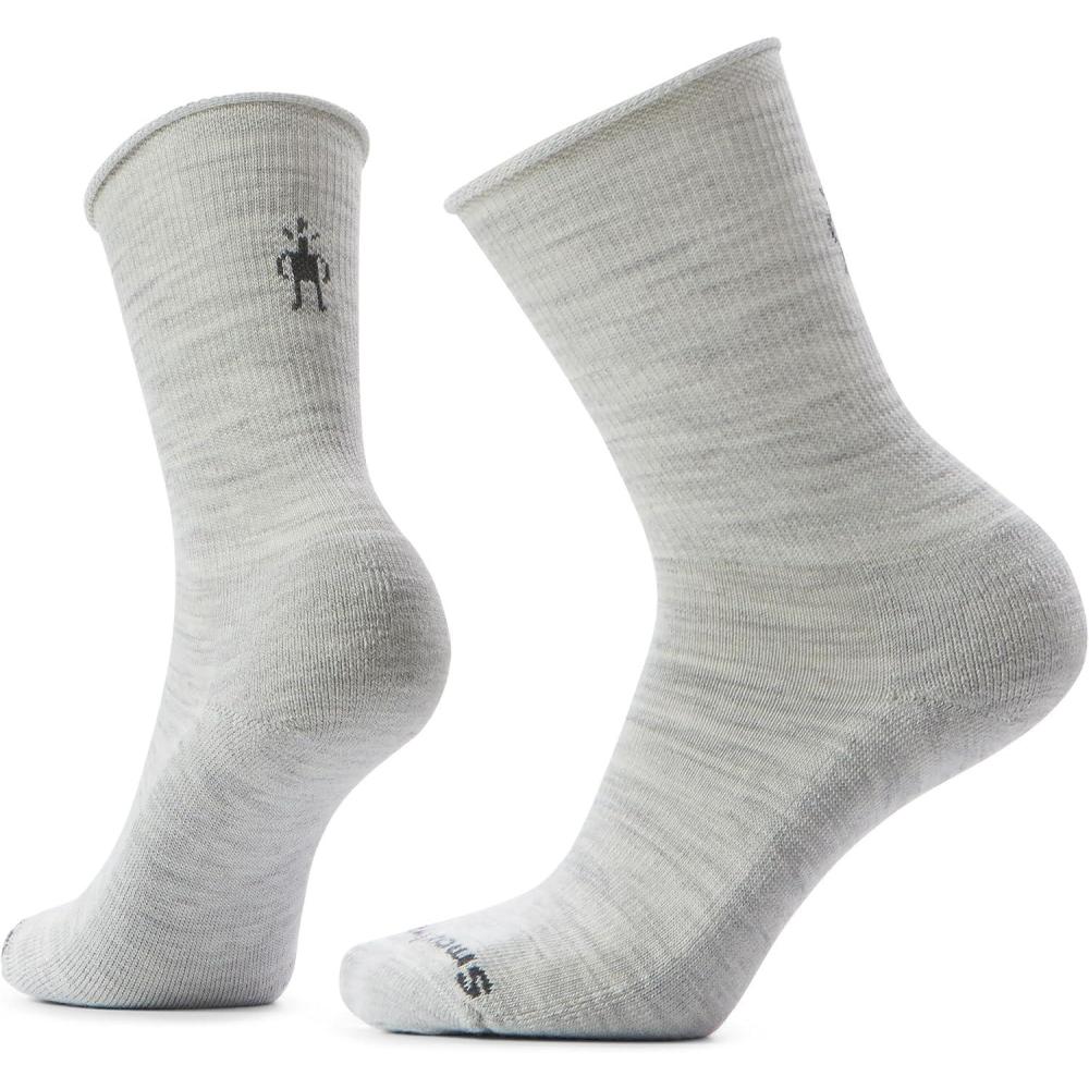 image:imageSmartwool Unisex Everyday Roll Top Crew SocksAsh