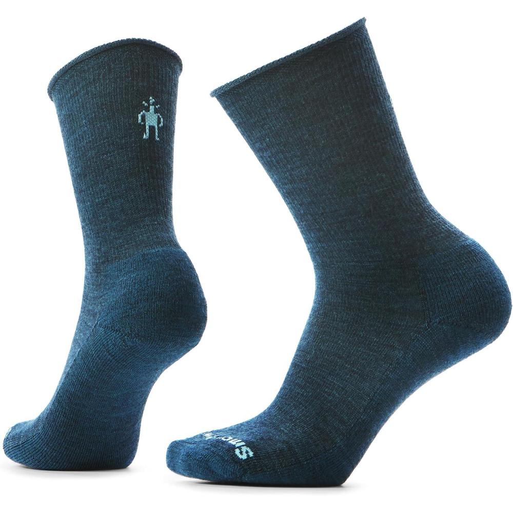 image:imageSmartwool Unisex Everyday Roll Top Crew SocksTwilight Blue