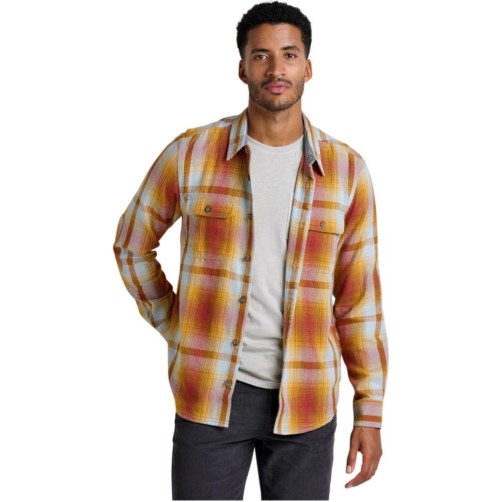 image:imageToadampCo Mens Ranchero Long Sleeve ShirtBurnt Henna
