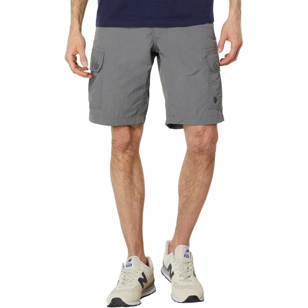 image:imageUS POLO ASSN 105 Nylon Cargo ShortsCadet Grey
