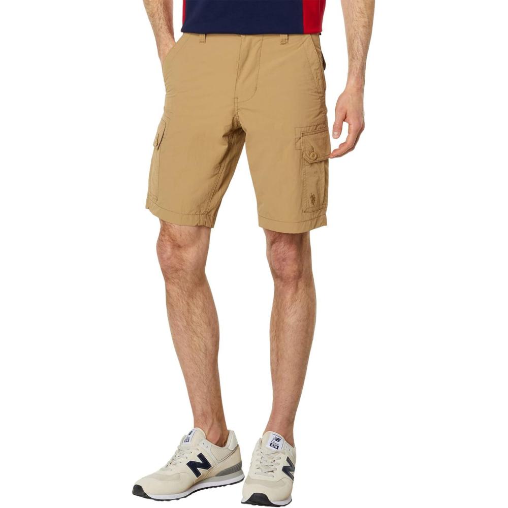 image:imageUS POLO ASSN 105 Nylon Cargo ShortsLight Beige