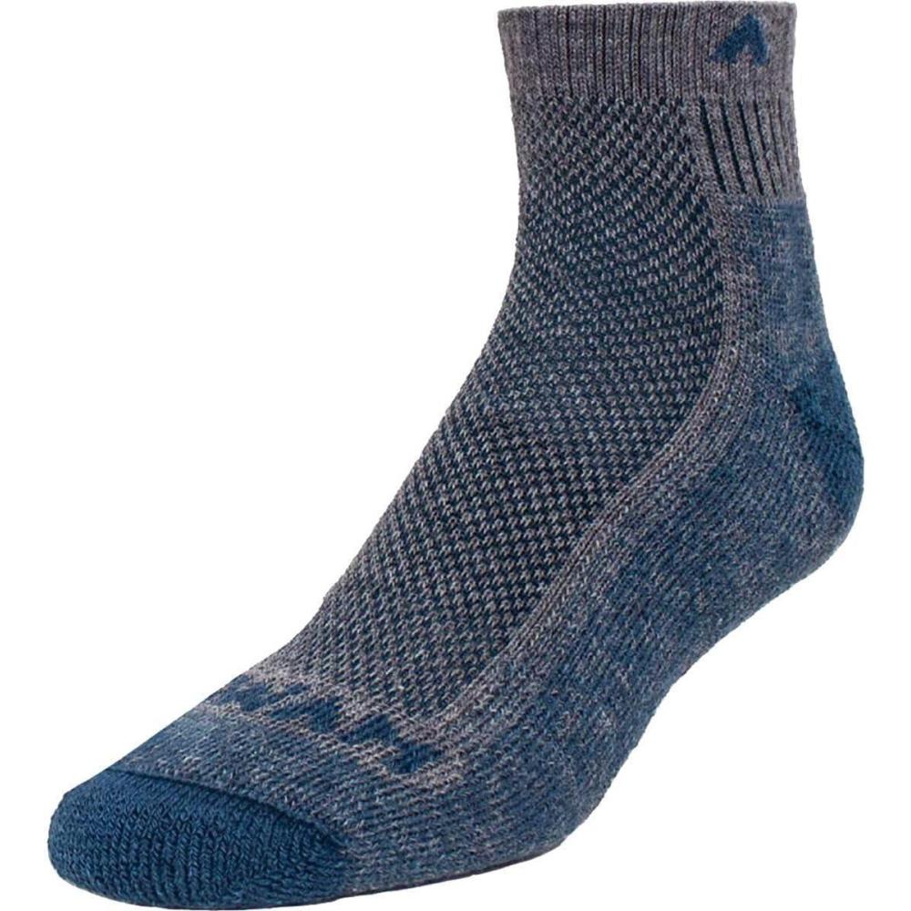 image:imageWigwam Unisex Coollite Hiker QuarterMajolica Blue
