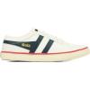 Off White Navy Red