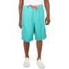 Bright Aqua/Heather Red