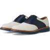 White Nubuck/Navy Full Grain