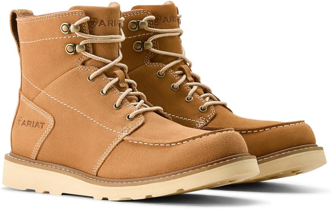 image:imageARIAT unisexchild Recon Lace BootNatural Suede