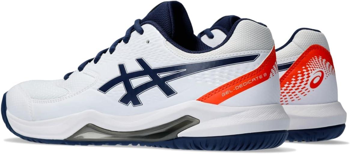 image:imageASICS Mens GelDedicate 8WhiteBlue Expanse