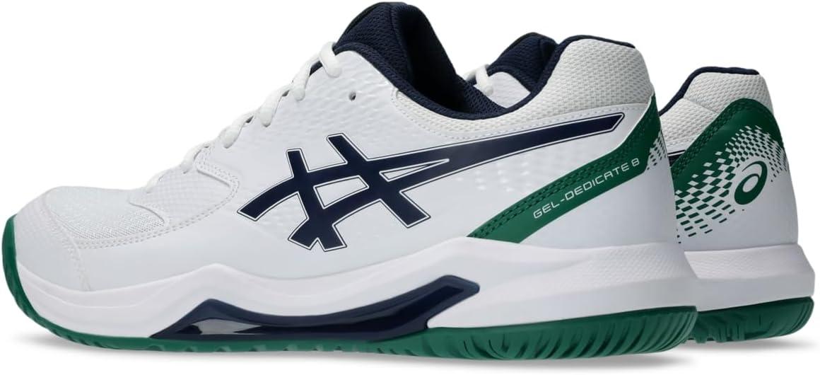 image:imageASICS Mens GelDedicate 8WhiteMidnight
