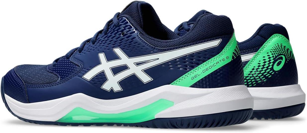image:imageAsics Mens GelDedicate 8 Tennis Shoes401 Blue ExpansionWhite