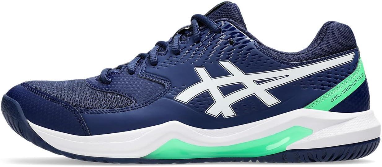 image:imageAsics Mens GelDedicate 8 Tennis Shoes401 Blue ExpansionWhite
