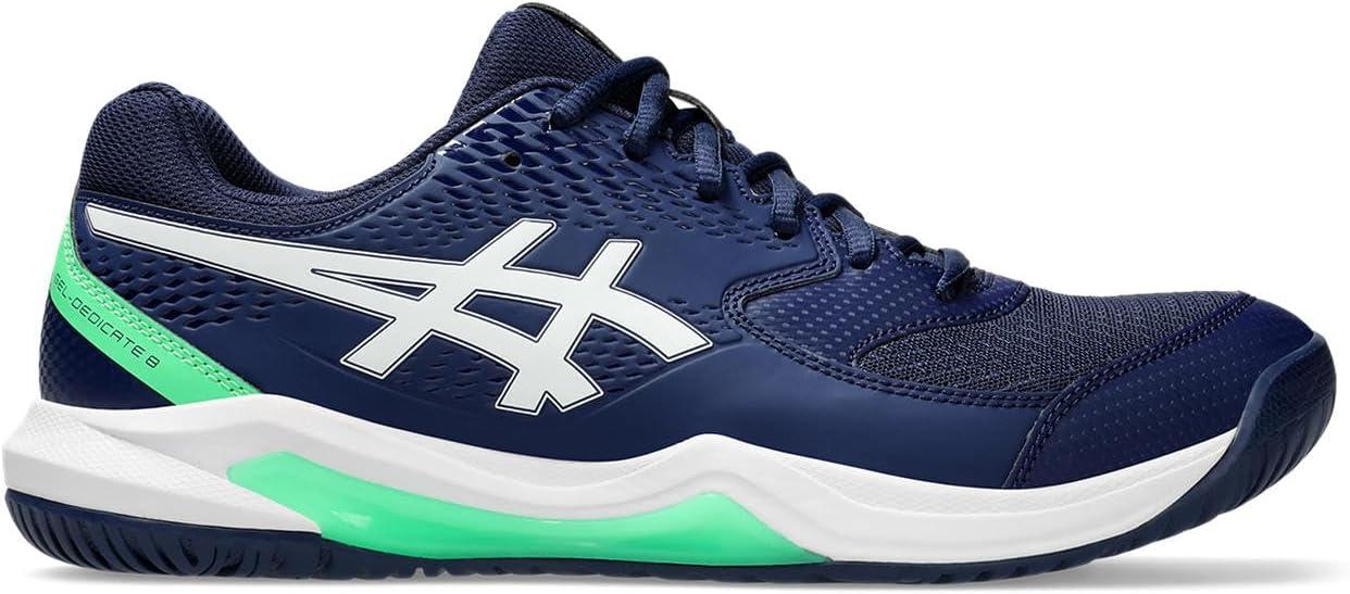 image:imageAsics Mens GelDedicate 8 Tennis Shoes401 Blue ExpansionWhite
