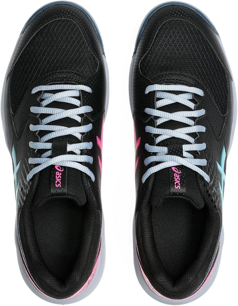 image:imageAsics Mens GelDedicate 8 Tennis ShoesBlack Energy Aqua