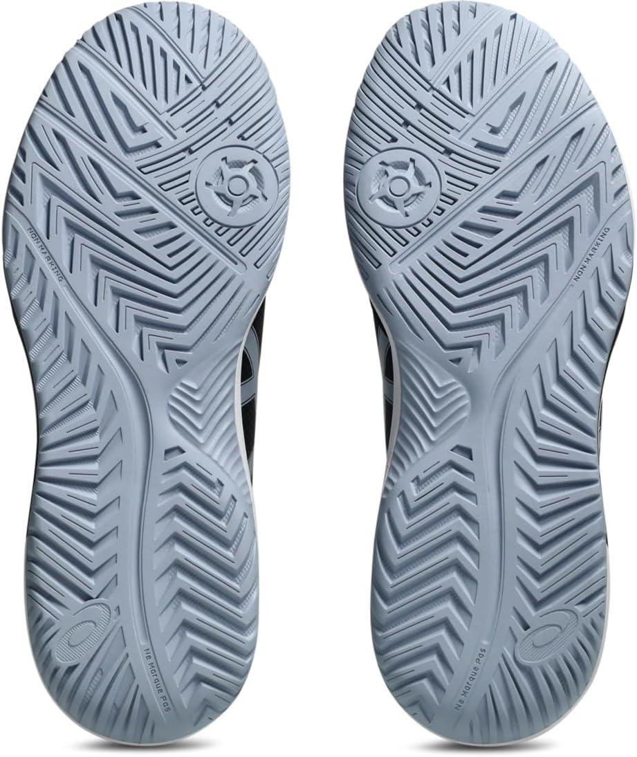image:imageAsics Mens GelDedicate 8 Tennis ShoesBlackGrey Blue