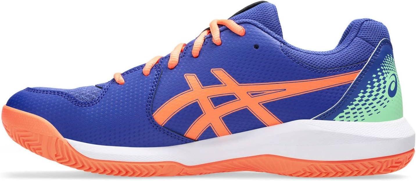 image:imageAsics Mens GelDedicate 8 Tennis ShoesDark Cobalt Vivid Coral