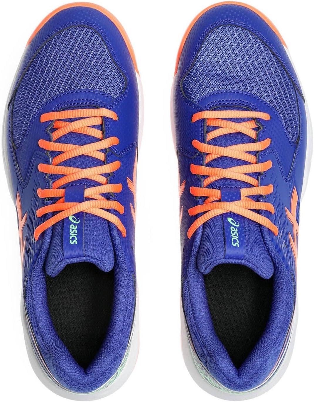 image:imageAsics Mens GelDedicate 8 Tennis ShoesDark Cobalt Vivid Coral