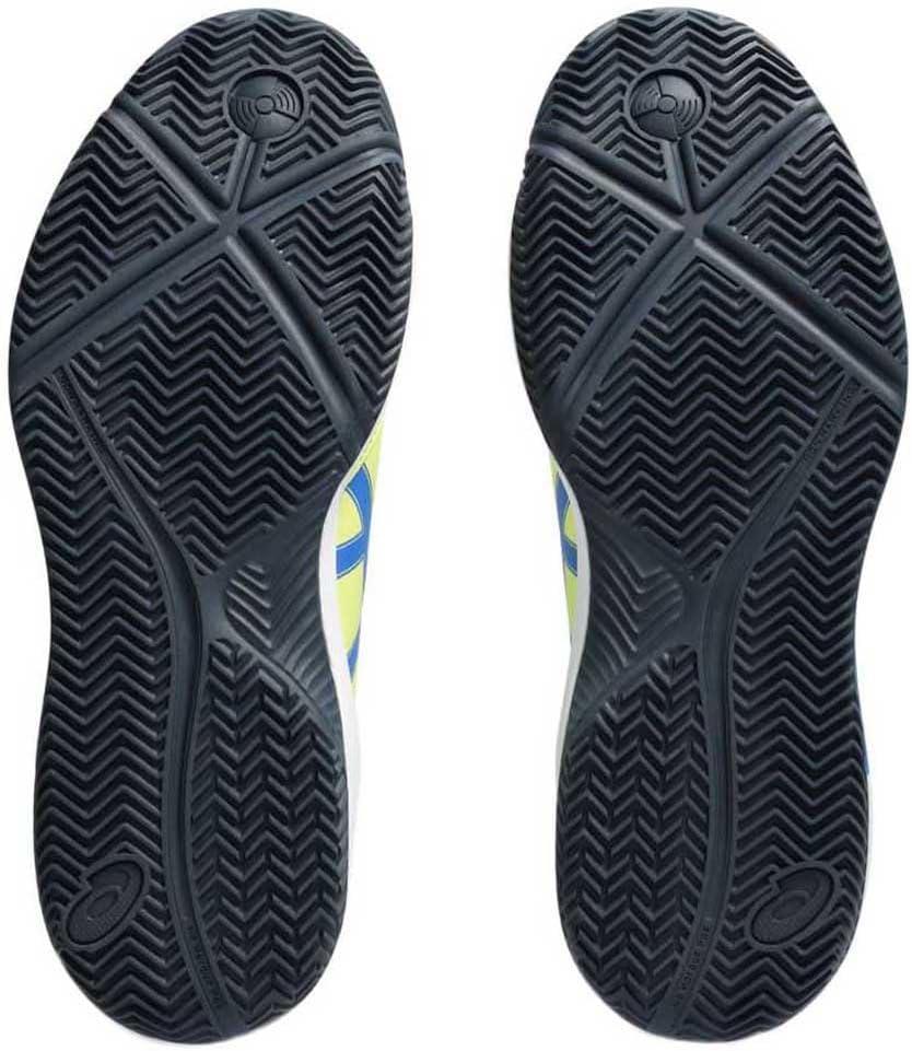 image:imageAsics Mens GelDedicate 8 Tennis ShoesGlow Yellow Illusion Blue
