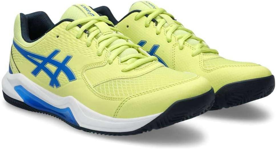 image:imageAsics Mens GelDedicate 8 Tennis ShoesGlow Yellow Illusion Blue