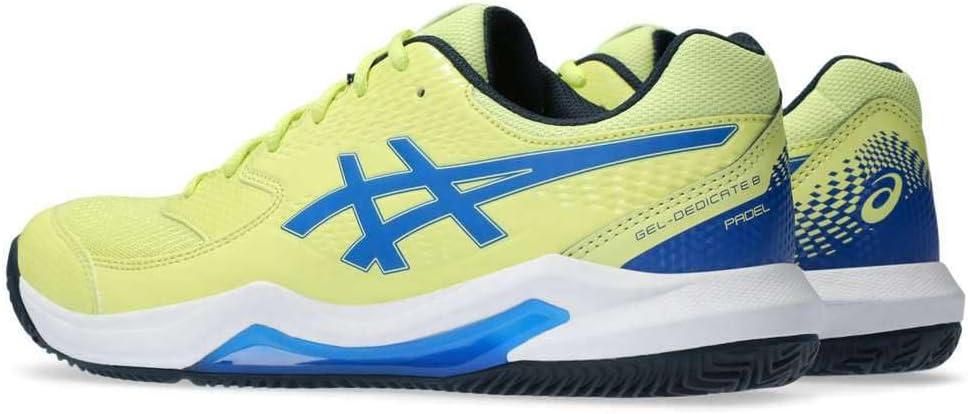 image:imageAsics Mens GelDedicate 8 Tennis ShoesGlow Yellow Illusion Blue