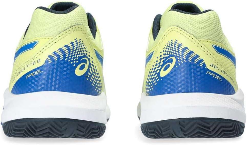 image:imageAsics Mens GelDedicate 8 Tennis ShoesGlow Yellow Illusion Blue