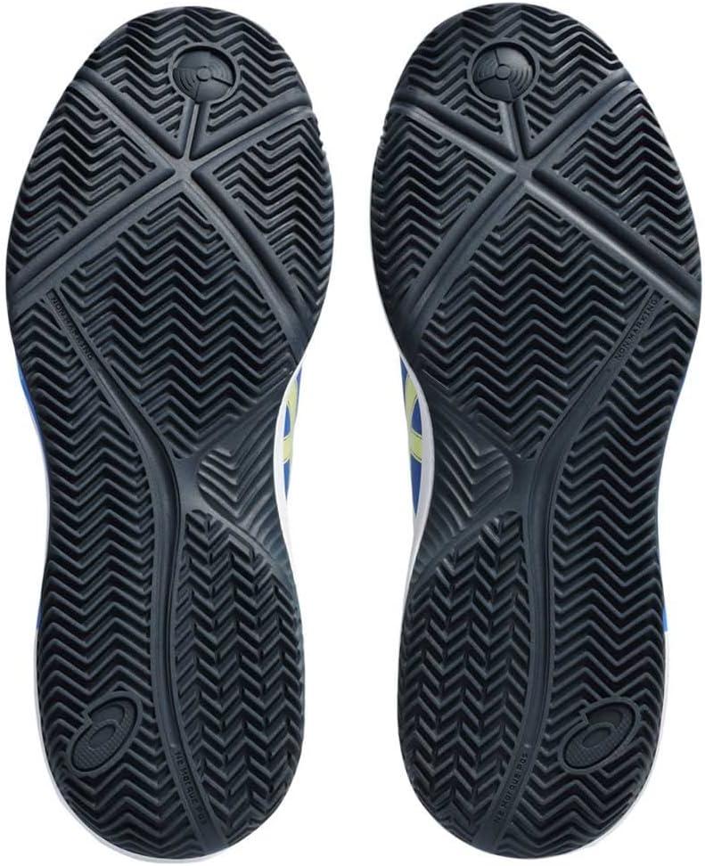 image:imageAsics Mens GelDedicate 8 Tennis ShoesIllusion Blue Glow Yellow