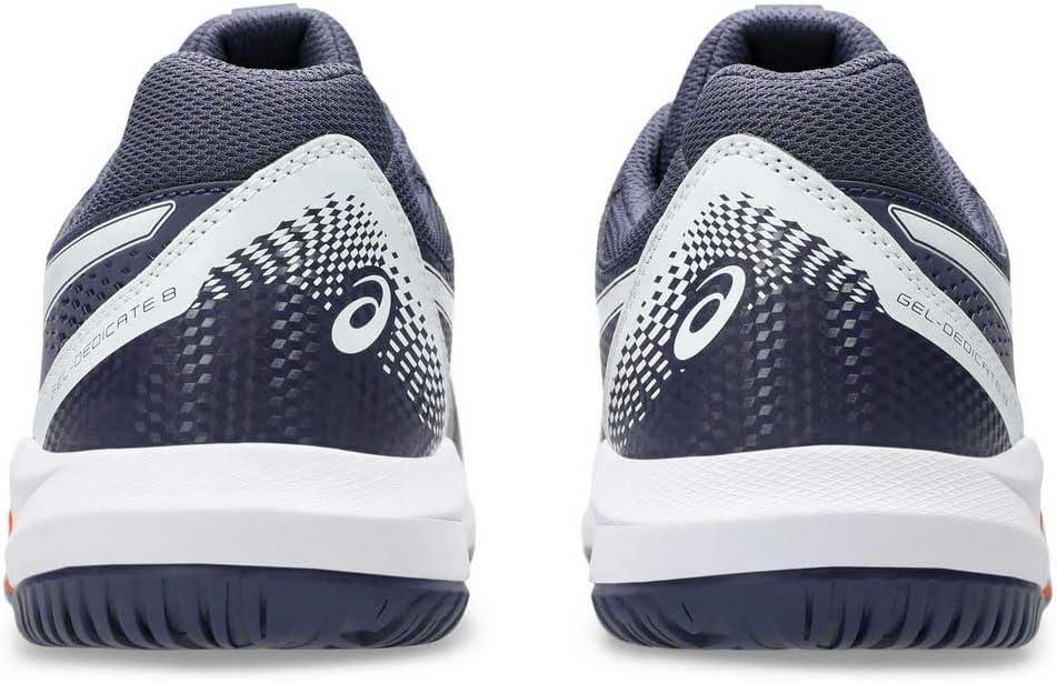 image:imageAsics Mens GelDedicate 8 Tennis ShoesIndigo Fog White