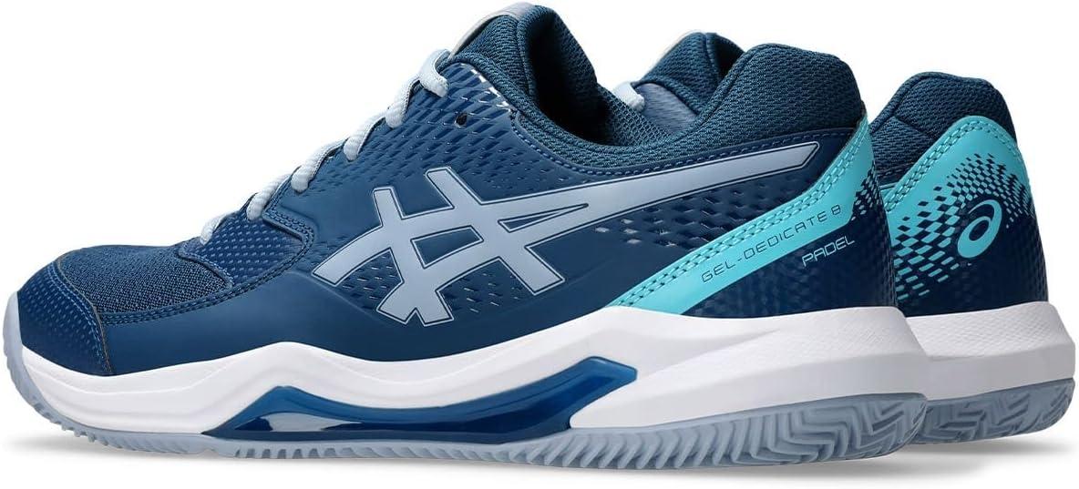 image:imageAsics Mens GelDedicate 8 Tennis ShoesMako Blue Grey Blue