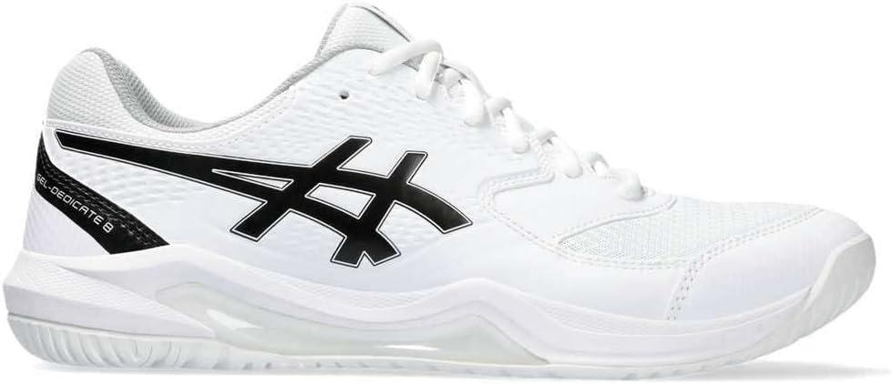 image:imageAsics Mens GelDedicate 8 Tennis ShoesWhite Black