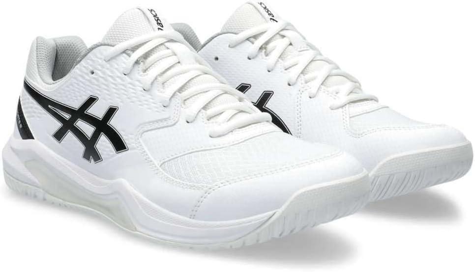 image:imageAsics Mens GelDedicate 8 Tennis ShoesWhite Black