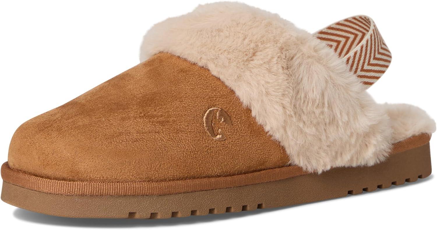 image:imageBILLY Footwear Womens Billy Cozy Sling Scuff SlipperChestnut