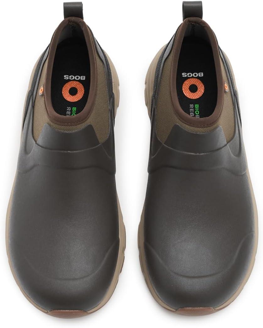 image:imageBOGS Mens Spruce Slip on Rain BootDark Brown