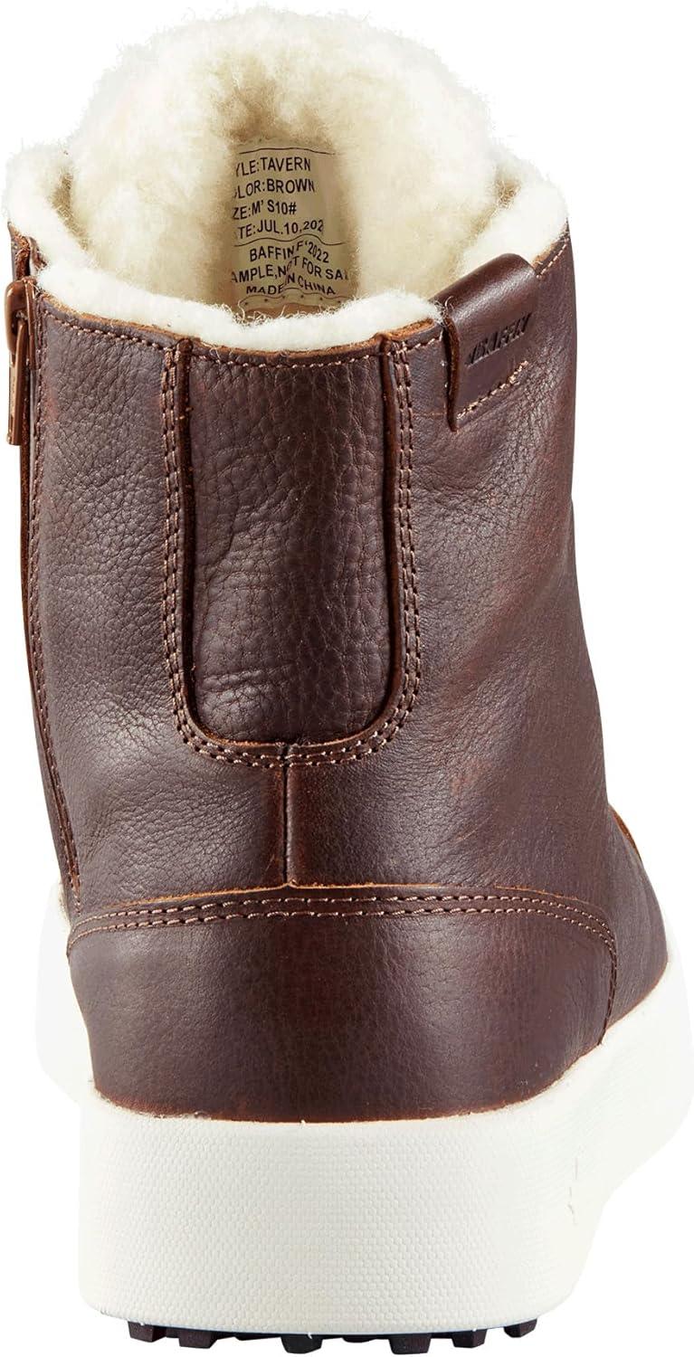 image:imageBaffin Mens TAVERN Waterproof Warm Insulated Soft Comfortable Lightweight ColdWeather Winter Ankle Boots Northern RatedBrown