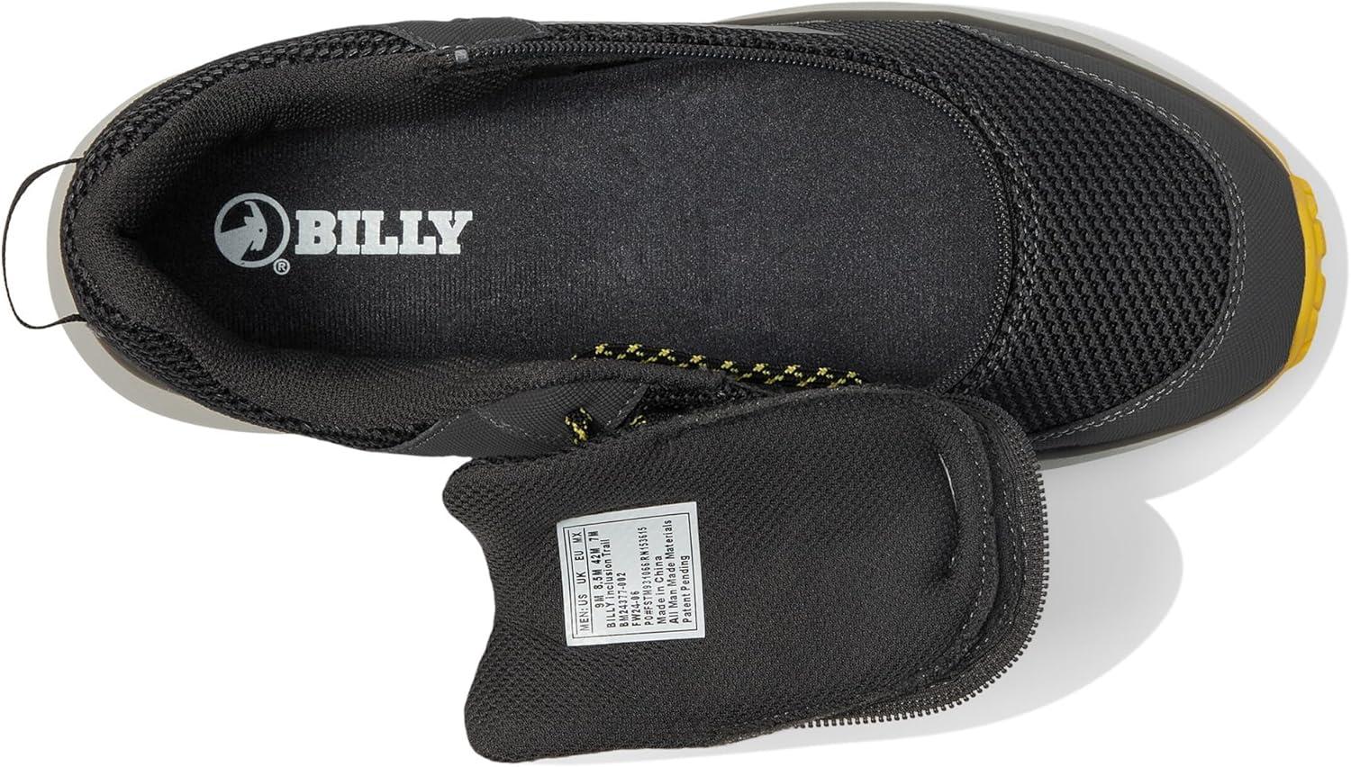 image:imageBilly Footwear Mens Billy Inclusion TrailCharcoalYellow